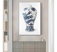 LIMAIDUO Affiche sur les normes de beauté féminine victoriennes, peinture abstraite sur toile, art mural de mode, décoration intérieure (50x70cm/cadre intérieur)