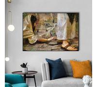 LIMAIDUO Affiches célèbres, peinture murale, impression sur toile, femme guérie, décoration de salon, 80 x 120 cm, sans cadre