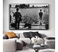 LIMAIDUO Oasis Liam Gallagher Knebworth Toile murale Pop Art Impression d'art Décor nordique profond Affiches sur toile Peinture Cuadros (50x70cm/sans cadre)