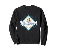 Limassol Ville à Chypre avec voilier Souvenir île Vintage Sweatshirt