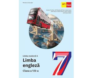 Limba engleza. Limba moderna 1 - Clasa 7 - Manual - Herbert Puchta, Jeff Stranks, Peter Lewis-Jones, Oana-Cristina Stoica, Ioana Tudose, Ioana Adam, Art educational, Editie in limba romana
