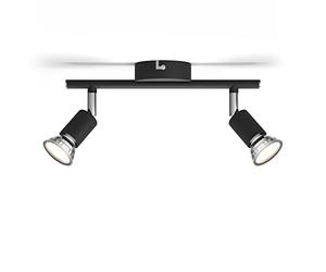 Limbali bar/tube black 2x50W 230V