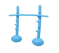 Limbes gonflables - 57 pouces de saut en haut Game Pole | Ensemble de PVC de décoration de fête hawaïenne - Activité interactive à hauteur réglable pour les anniversaires, fêtes de la piscine, les