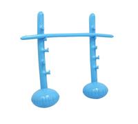 Limbo gonflable - Jeu de fête en plein air avec poteau réglable en hauteur, activité amusante pour | Thème : événements dans le jardin, piscine, festivals d'été, rassemblements, carnavals, div