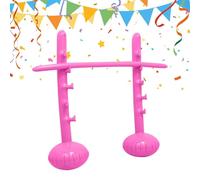Limbo Jeu gonflable | Jeux de plage Limbo gonflable pour garçons, hauteur réglable, activités enfants, événements, jardin, plage, piscine, festival, réunions Saghi