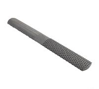 Lime à bois 4 en 1 de 20,3 cm, râpe plate en acier au carbone, meuleuse demi-ronde pour façonner rapidement le bois, le plastique, le plâtre, la réparation des bavures, outil à main gris