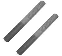 Lime à bois professionnelle et métal - Construction en acier au carbone haute dureté - Meulage précis pour les artisans - 1 paire de meulage précis