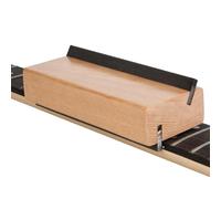 Lime à clés de guitare en bois lisse | Outil 2 en 1 coupe 35/90 degrés | Luthier utile pour faire revivre le clavier | Accessoire professionnel, facile à utiliser, entretien des outils