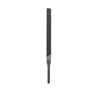 Lime à main demi-ronde en acier sans poignée adaptée pour la menuiserie du bois Outil d'affûtage Design fin pour couper et ébavurer