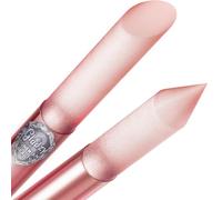 Lime à Ongles avec poussoir à Cuticules en Verre - Bâton de manucure, dissolvant à cuticules professionnel de précision, surface abrasive qui ne s’use jamais, qualité tchèque authentique par Gladzy