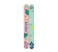 DISNEY STITCH - Lime à Ongles Adorable Imprimé Stitch et Angel x2 - Limes Double Face Emeri - Grain 180/320 - Beauté des Mains et Manucure - Produit Officiel