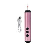 Lime à Ongles électrique - 12,74 x 2,3 cm Outils de beauté électriques multifonctionnels 2 en 1 à Double tête | Kit de Forage à Ongles | pour Foot Art Manucure Salon Maison Voyage Mariage Mariée