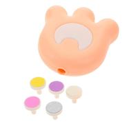 Lime à Ongles Électrique Bébé Silencieuse avec 5 Têtes Rose | Kit de Soin pour Nourrisson et Tout-petit, Plastique Ergonomique, Usage Maison, Coupe Précise