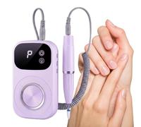 Lime À Ongles Électrique Outil De Manucure Portable Rechargeable Silencieux | Machine À Limer Pour Gel De Pédicure Pour Manucure, Pédicure, Soin Des Cuticules, Mains, Pieds, Femmes