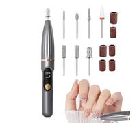 Lime à Ongles Électrique | Ponceuse Électrique 15000 RPM Pour Ongles,Outil de Manucure Rechargeable - Pour Un Usage À La Maison, En Salon, Pour Le Spa Quotidien, Lors De Voyages, En Camping, Pour La