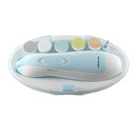 Lime à Ongles Électrique pour Bébé 6 en 1 Kit de Tondeuse à Ongles pour Nouveau-Nés Enfant et Adulte, remplacement de bonus