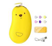 Lime à ongles électrique pour bébé, tondeuse à ongles douce rechargeable, coupe-ongles électrique avec 3 réglages de vitesse, silencieuse pour les bébés, les nouveau-nés, les tout-petits et les