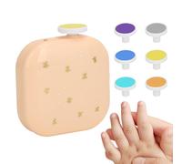 Lime à ongles électrique pour bébé, tondeuse à ongles rechargeable par USB pour tout-petits, outil de manucure avec 6 tampons de meulage pour voyage, voyage, voyage, maison