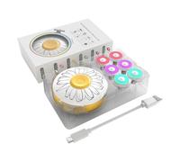 Lime à ongles électrique pour - Ensemble de manucure rechargeable sûr, batterie intégrée de 600 mAh | 6 meuleuses à doigts et à ongles essentiels pour pour filles Bambi