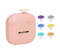 Lime à ongles électrique pour , tondeuse à ongles rechargeable, chargement USB à faible bruit, outil compact de soin des ongles, 6 tampons de meulage pour bébés et jeunes , matériau ABS