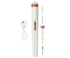 Lime à ongles électrique rechargeable - Machine professionnelle pour gel et acrylique Slam, écran LCD, vitesse réglable, lime électronique portable pour manucure et pédicure | Coffret cadeau Slam Care