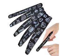 Lime à ongles | Lime de soin des ongles avec motifs pour enfants, bloc de polissage, polisseur double face pour la mise en forme des femmes et des filles, design d'ongles, salon, bien-être, voyage