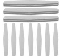 Lime à Ongles Polissoire en Éponge, Double Face, Forme Diamant | Surface Abrasive Lavable, Finition Lisse pour Préparation Vernis, Usage Salon ou Manucure Maison