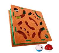 Lime à ongles pour chat - Broyeur à griffes interactif | avec boule cloche en feutre puzzle boîte d'enrichissement pour chat - pour chaton, chien, petite, moyenne et grande race, intérieur, chambre à