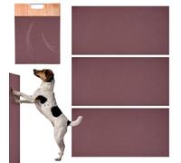 Lime à ongles pour chat - Papier abrasif en oxyde d'aluminium, tampon adhésif pour animaux de compagnie | Feuille de toilettage de 50,8 x 25,4 cm avec grain 60/80/120, doublure remplaçable pour