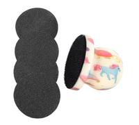 Lime À Ongles Pour Chien 4 feuilles abrasives remplaçables manche en bois | Grattoir lime à ongles pour chat Idéal pour toilettage coupe limage, soins doux des griffes maison et animalerie