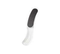 Lime à pied en corne pour une perte efficace, outil de pédicure professionnel extérieur en verre sans allergie, construction ABS stable, élimine les callosités ergonomiques