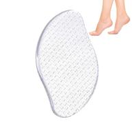 Lime à pied en verre | Éliminateur de callosités pour les pieds | Grattoir à pieds en verre doux et dur | Verre nanö fin haute densité qui ne blesse pas vos pieds, lime à pied en pour une