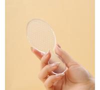 Lime à pied pour talons secs, outil de pédicure professionnel avec surface en résine haute transparence, 12,8 x 5,2 cm
