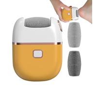Lime à pieds électrique portable - Outil de meulage électronique pour enlever les callosités pour pédicures à domicile | Polisseuse à talon lisse pour le traitement de la peau sèche et craquelée