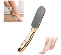 Lime à pieds en verre Nano - Outil professionnel de massage et de soin des pieds avec poignée ergonomique antidérapante - Exfoliation durable des pieds pour une peau lisse - Indispensable pour la