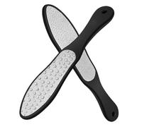 Lime à pieds professionnelle en acier | râpe double face pour pédicure élimination des callosités et peau sèche