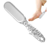 Lime à pieds, râpe à pieds et callosités, grattoir 2 en 1 pour enlever les peaux mortes - Outil de pédicure professionnel pour réduire les callosités et les cors pour les pieds, les mains et le corps