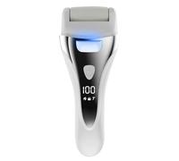Lime à pieds rechargeable - Outils de pédicure - Soin des pieds - Affichage de la batterie à 2 vitesses - Rechargeable et étanche - Pour peaux mortes, dures et craquelées