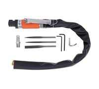 Lime alternative à air, scie à corps pneumatique, outil de meulage polyvalent silencieux à faible vibration pour le travail du métal, du bois et du plastique avec 3 limes