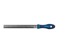 Lime d'atelier, manche semi-circulaire, Long. : 250 mm, Taille 3, Coupe transversale 25,0 x 7,0 mm G