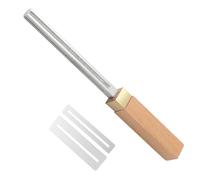 Lime de couronnement de frettes de guitare, outils de réparation de frettes avec 4 types de profils de coupe, profils étroits, moyens, larges et plats, outils luthier à manche en