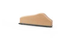 Lime de nivellement de frettes de guitare, lime plate de nivellement de touche de guitare en bois, avec poignée en bois, outils de réparation, pour le ponçage des frettes (Zelkova)