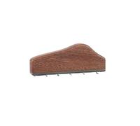 Lime de nivellement de frettes de guitare, lime plate de nivellement de touche en bois, avec poignée en bois, outils de réparation, pour pansement de frettes, ponçage des frettes (bois de sapelli)