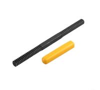 Lime de réparation de filetage métrique 0,75-3 mm en acier au carbone 8 tailles Outil de restauration externe pour boulons, vis, tuyaux et goujons, main gauche/droite, utilisation en atelier et garage