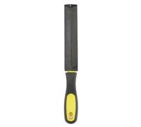 Lime de scie d'élagage de jardinage et de menuiserie fabriquée en acier à roulement T12 et poignée TPR pour affûtage et entretien des outils (15,2 cm)