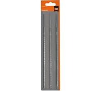 Lime de tronçonneuse - BAHCO - 3.2mm - Pack de 3 - Longueur 150mm - Affûtage de chaînes