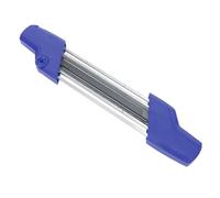 Lime de tronçonneuse Lime d'affûteuse de tronçonneuse 2 en 1 portable de 5,2 mm pour STIHL 5605750 4303 3/8 po P et 0,325 (bleu)