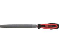 Lime demi-ronde bâtarde emmanchée longueur 250mm - - 157.0126