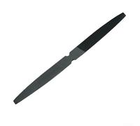 Lime demi-ronde en acier à double extrémité 200 mm pour sculpter des modèles de cire, plastique, bois, loisirs créatifs, noir, 20,3 cm