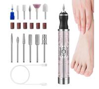 Lime électrique à ongles Coupe-Pédicure Rechargeable À Quatre Vitesses